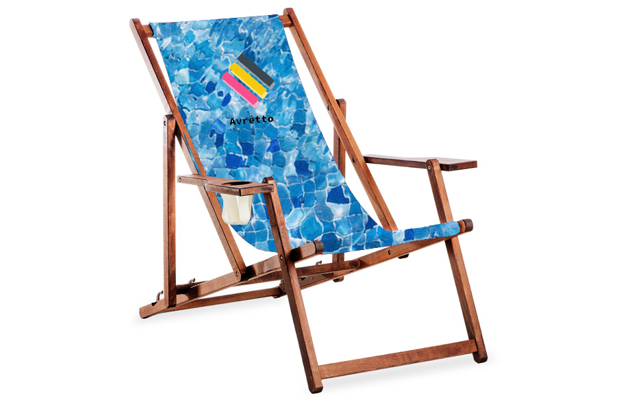 Deck Chair with Arms